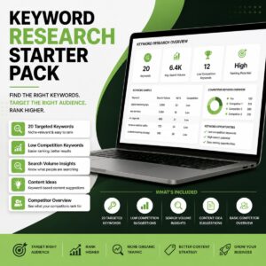Keyword Research Starter Pack